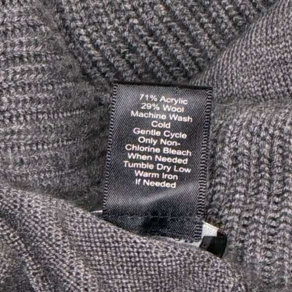 Ann Taylor Charcoal Cardigan - Picture 6 of 6